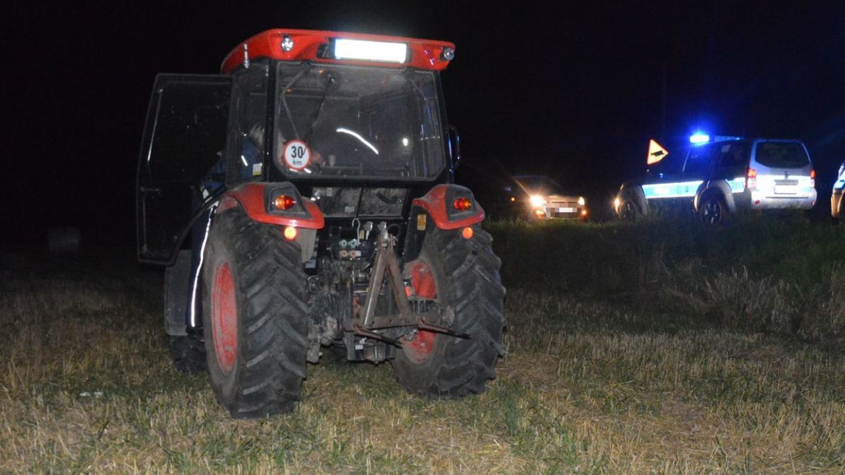 Nie żyje 29-letni traktorzysta
