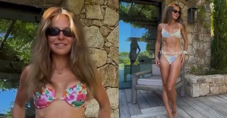 Strzaskana na mahoń Anna Lewandowska pręży kaloryfer w trzech różnych rodzajach BIKINI (FOTO)