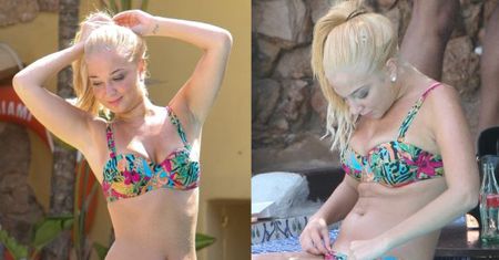 Jurorka "X Factor" relaksuje się na plaży (FOTO)