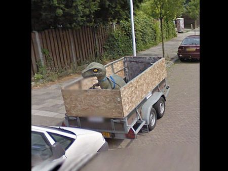 Nietypowe fajności, które wyniuchało Google Street View 5
