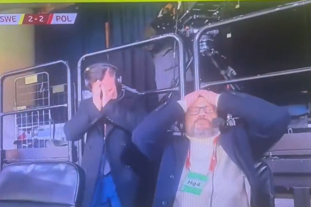 "3:2 dla Szwecji". Reakcja komentatorów TVP przejdzie do historii