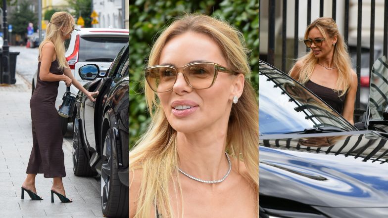 Izabela Janachowska na mieście