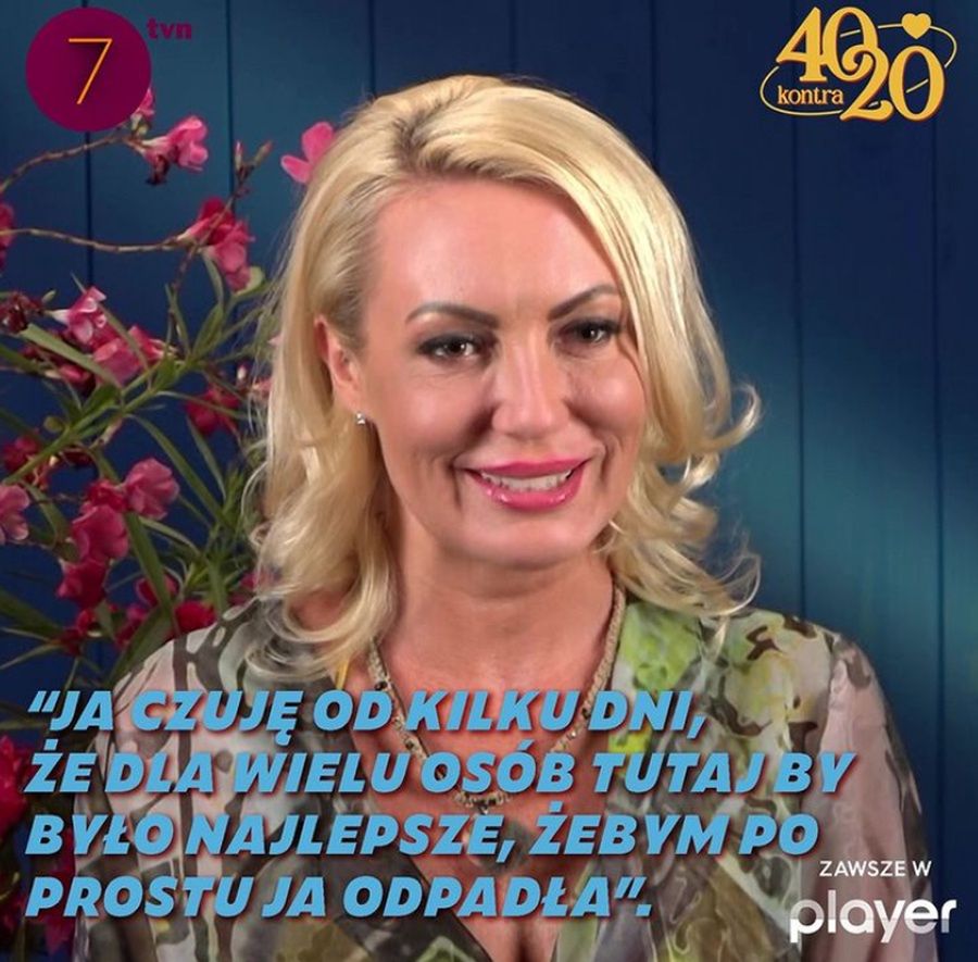 40 kontra 20. Joanna Michalska (Instagram)