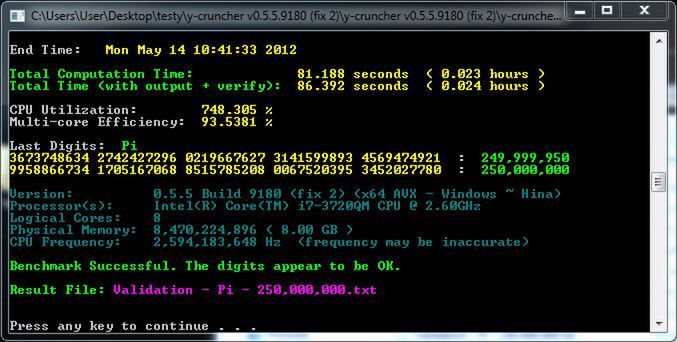 y-cruncher