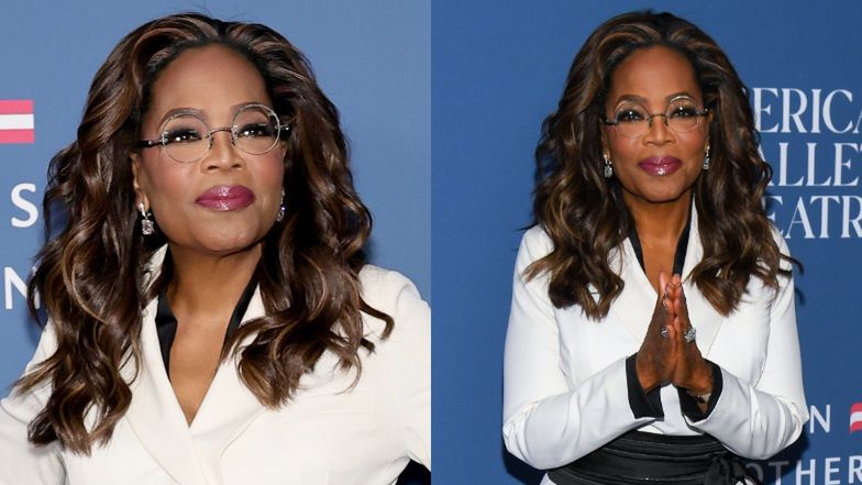 Oprah Winfrey chwali się szczuplejszą sylwetką na imprezie
