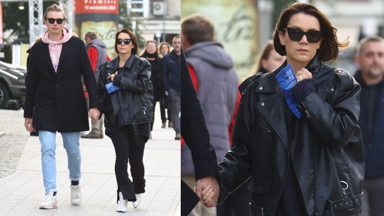 Zakochani Olga Bołądź i Jakub Chruścikowski w Gdyni