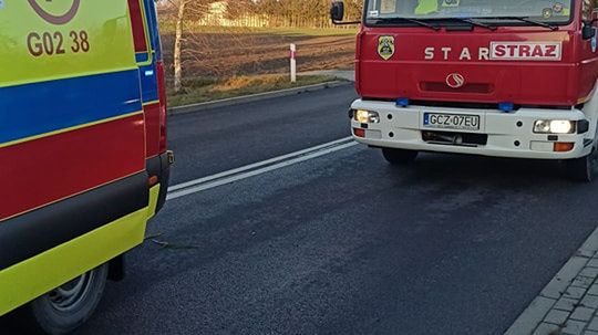 Wypadek w miejscowości Myśligoszcz