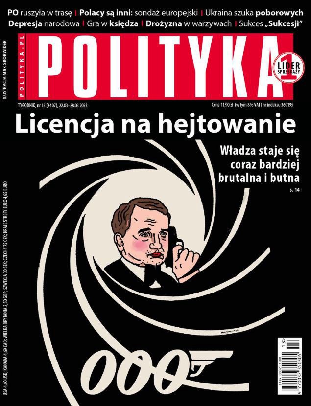 Okładka tygodnika Poltyka