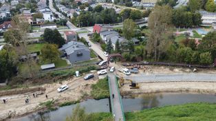 Częstochowa: Trwa modernizacja wałów na Kucelince. "To tarcza ochronna przed skutkami nawalnych deszczów"