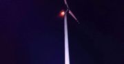 Kosztowny pożar turbiny wiatrowej w Wielkopolsce. Z dymem poszły 2 miliony złotych