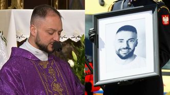 Rodzice pożegnali Łukasza Litewkę podczas uroczystości pogrzebowych: "To nie tak miało być. To my powinniśmy odchodzić pierwsi"