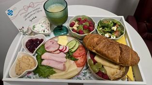 To nie fotomontaż. Pokazali szpitalne śniadanie. "Nowość"
