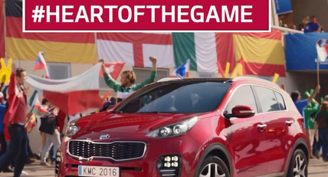 „#HeartOfTheGame” - Kia Sportage promowana przy Euro 2016 (wideo)