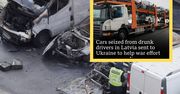Łotwa wysyła samochody do Ukrainy. Konfiskuje je pijanym kierowcom