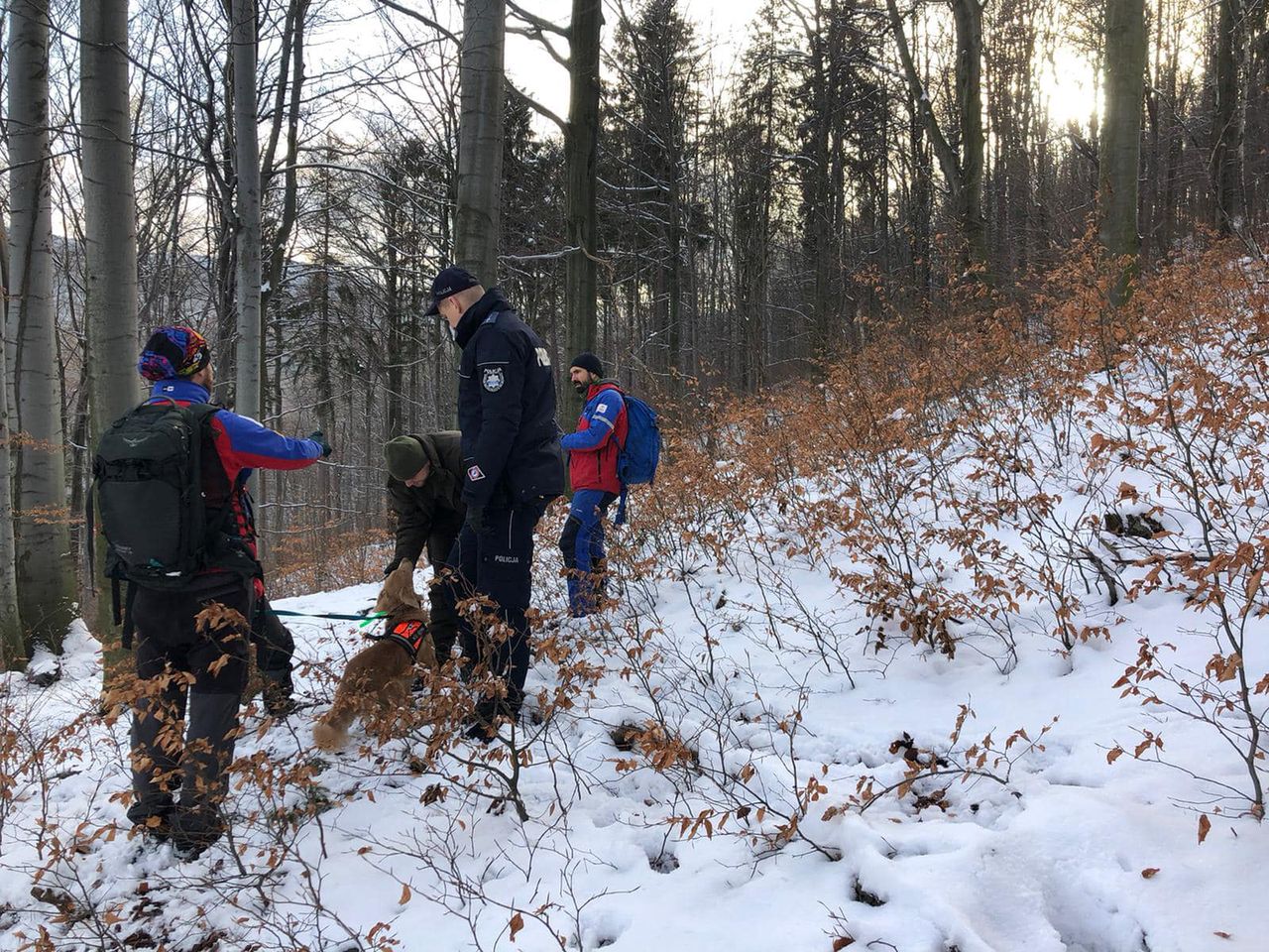 Beskidy. Ciało w górach. To zaginiony mężczyzna