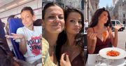 Identyczne Alżbieta Lenska i jej 15-letnia córka relacjonują wspólny city break we Włoszech (ZDJĘCIA)