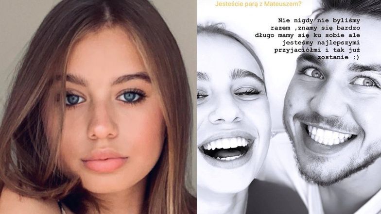 Oliwia Bieniuk komentuje relację z Mateuszem Raduszewskim