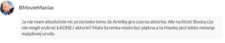 "Mała Syrenka" kontra rasistowskie komentarze