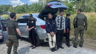 Straż Graniczna zatrzymała troje Ukraińców, którzy przemycali imigrantów przez Polskę do Niemiec