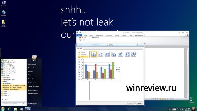Windows 8 i Office 15 (Fot. Winreview.ru)