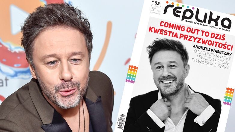 Andrzej Piaseczny opowiada, jak wyoutował się przed rodzicami 