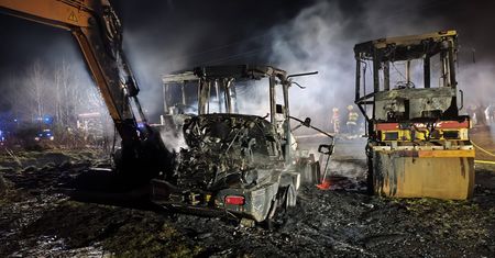 Tajemniczy pożar przy budowie elektrowni jądrowej. Spłonęły maszyny warte fortunę