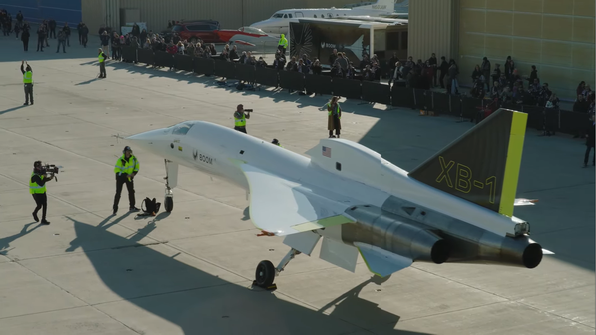 Samolot BoomSupersonic XB-1 osiągnął rekordową prędkość 1,1 Mach