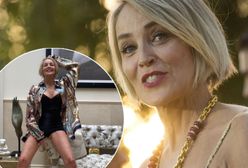 Sharon Stone odsłoniła nogi. Ma 62 lata i wygląda rewelacyjnie