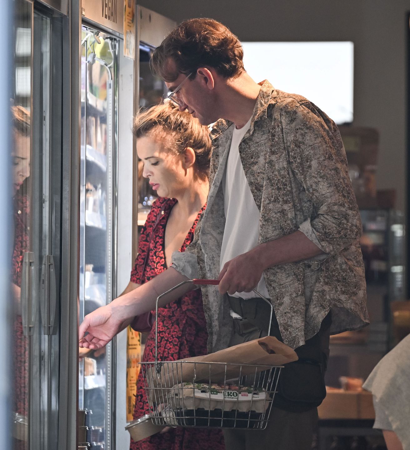 Tomasz Kot "przyłapany" z żoną na ekologicznych zakupach