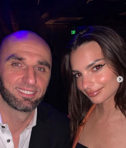 Marcin Gortat i Emily Ratajkowski