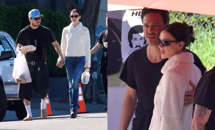 Brooklyn Beckham i Nicola Peltz robią zakupy z jej bratem
