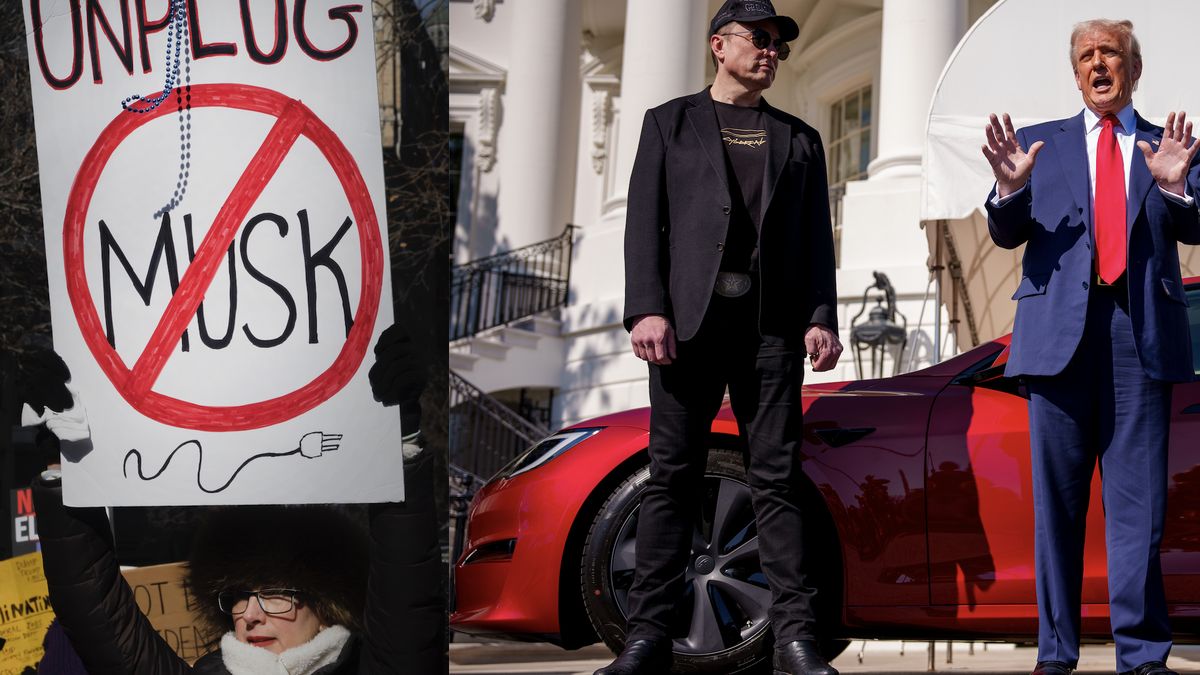 Elon Musk zdenerwował nowojorczyków. Zgromadzili się przed salon