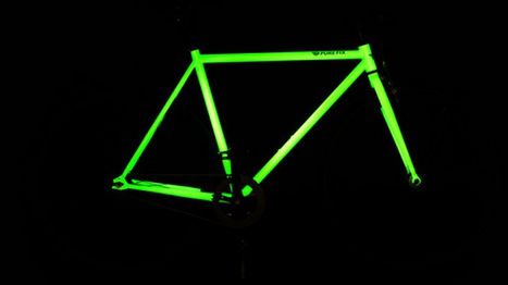 Żarzący się rower podniesie bezpieczeństwo i zada lans w trasie 1