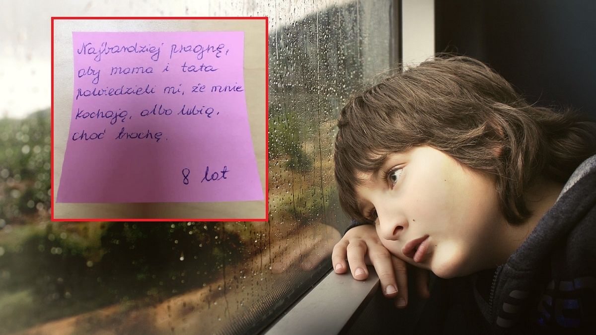 Dzieci wypowiedziały to podczas sesji z psychologiem. Te karteczki to wyciskacz łez