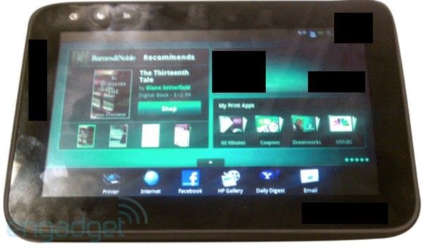 HP Photosmart eStation C510 z wyświetlaczem w postaci... tabletu? 2
