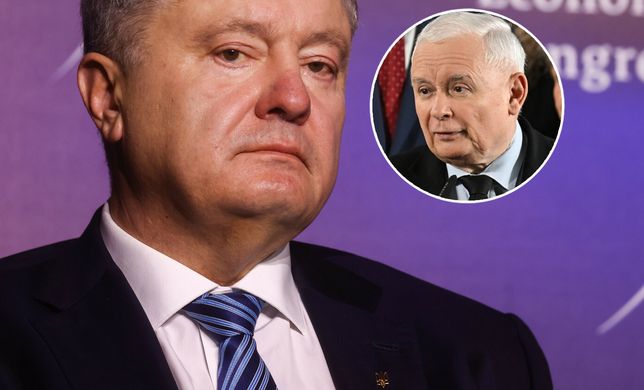Nieoficjalnie: Poroszenko chciał spotkać się z Kaczyńskim. Nie było zainteresowania