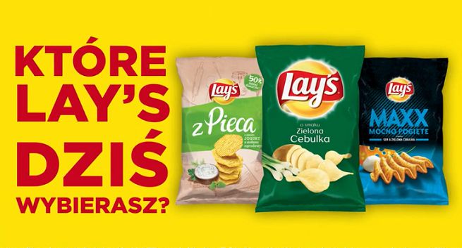 „Które Lay’s dziś wybierasz?” w loterii chipsów Lay’s (wideo)