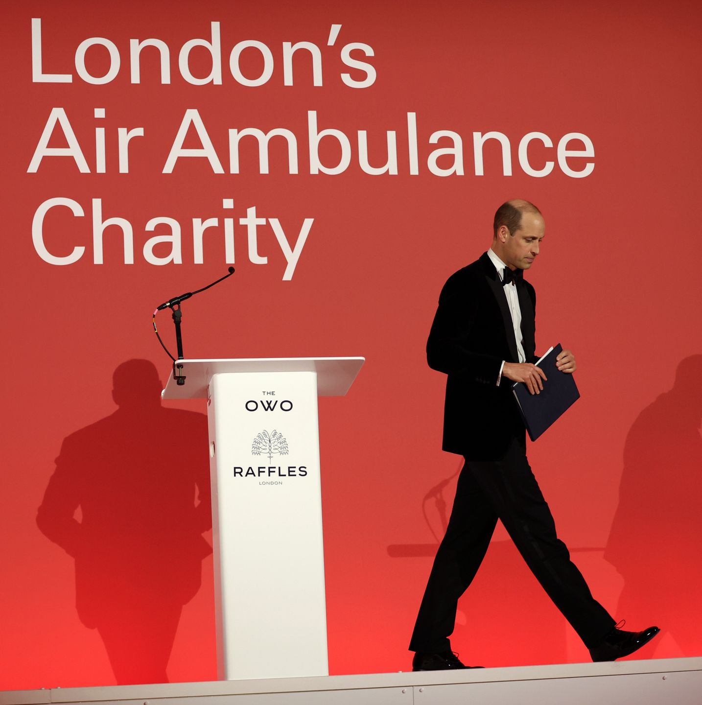 Książę William na gali Air Ambulance Charity