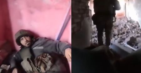 Ukraińscy żołnierze znaleźli Rosjanina. "Tylko mnie nie zabijaj"