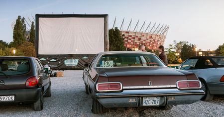 Odwiedziliśmy kino samochodowe pod Narodowym