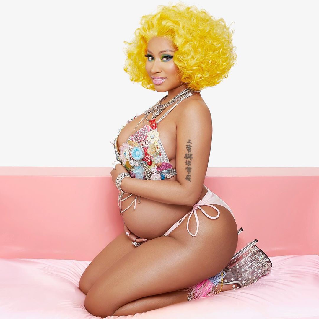 Ciążowa sesja Nicki Minaj