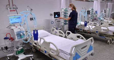 Koronawirus. Szpital polowy na Stadionie Narodowym przyjął pierwszego pacjenta