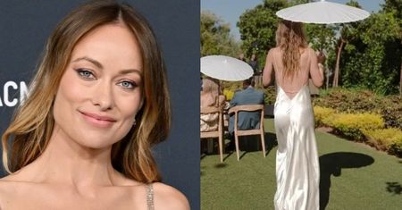 Olivia Wilde ubrała się w suknię ślubną na nie swój ślub. Internauci oburzeni, a aktorka się tłumaczy (FOTO)