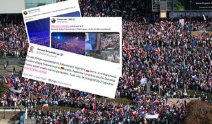 "Klapa frekwencyjna". Jest reakcja PiS na marsz w Warszawie