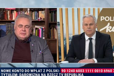 Tomasz Sakiewicz i Karol Rabenda w TV Republika