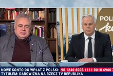 Tomasz Sakiewicz i Karol Rabenda w TV Republika