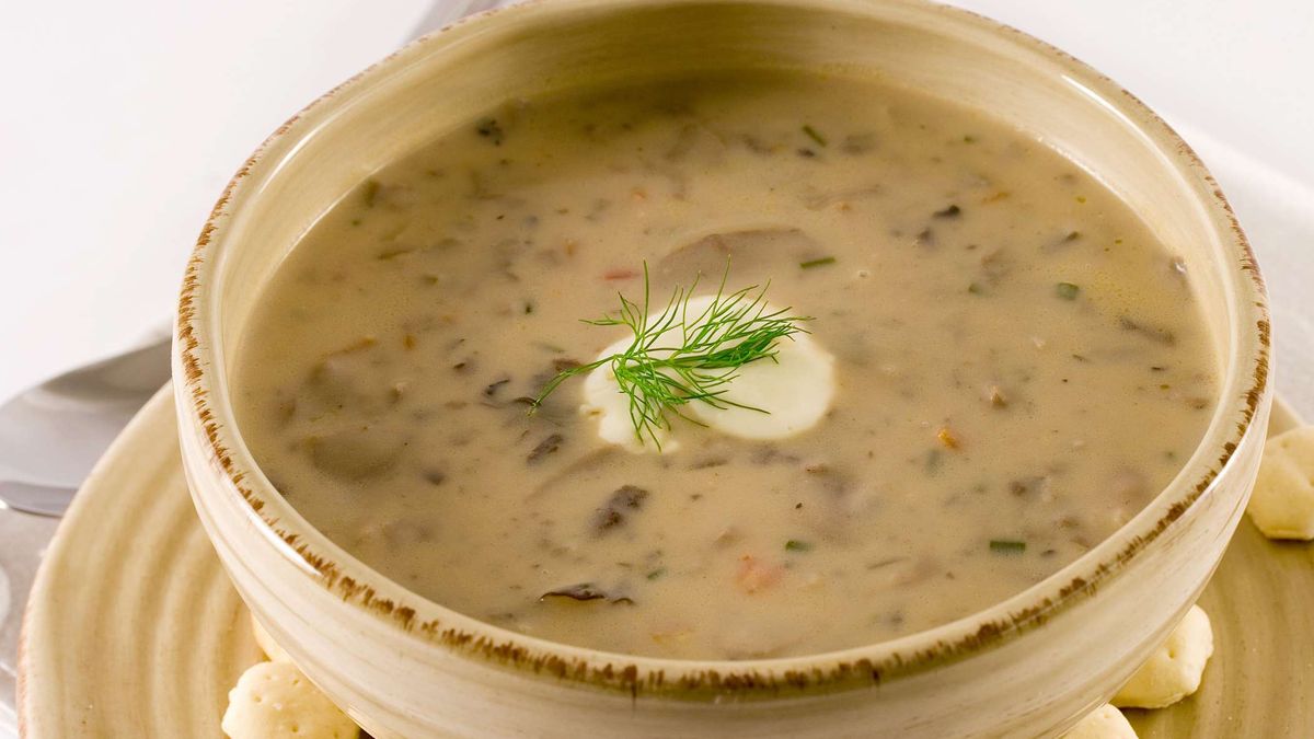 Zupa z boczniaków
