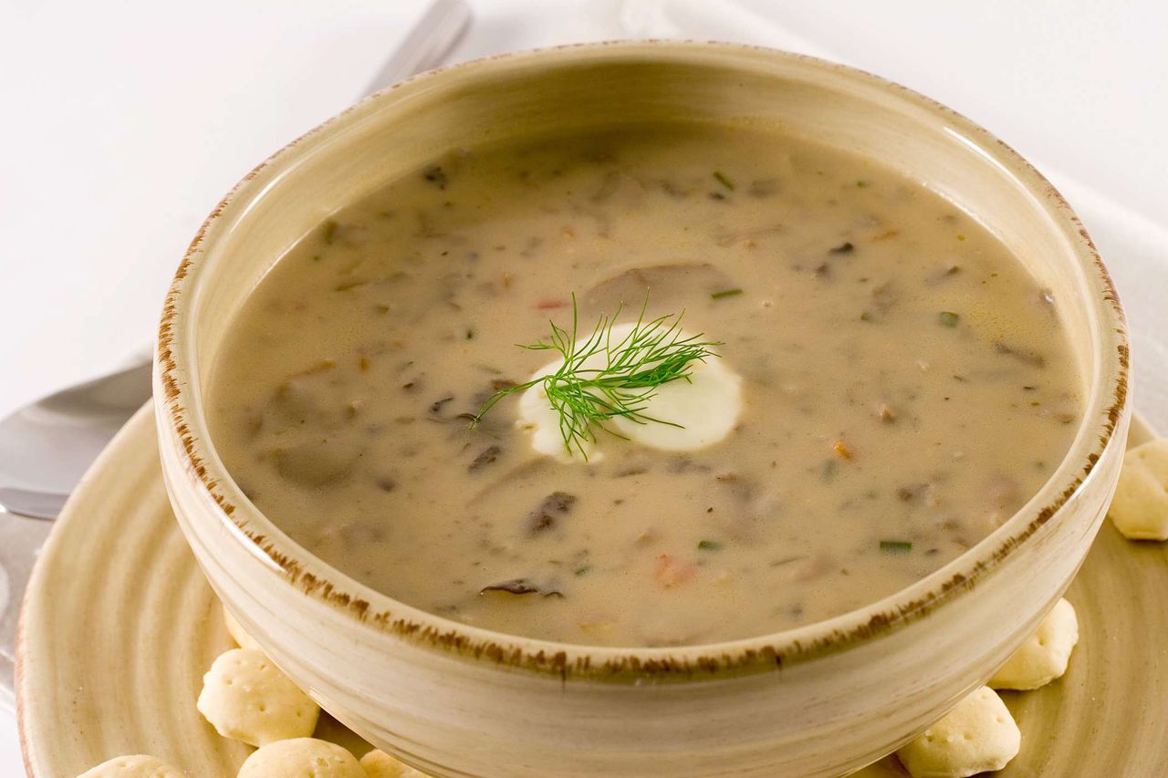 Zupa z boczniaków – aromatyczne wegańskie "flaczki"