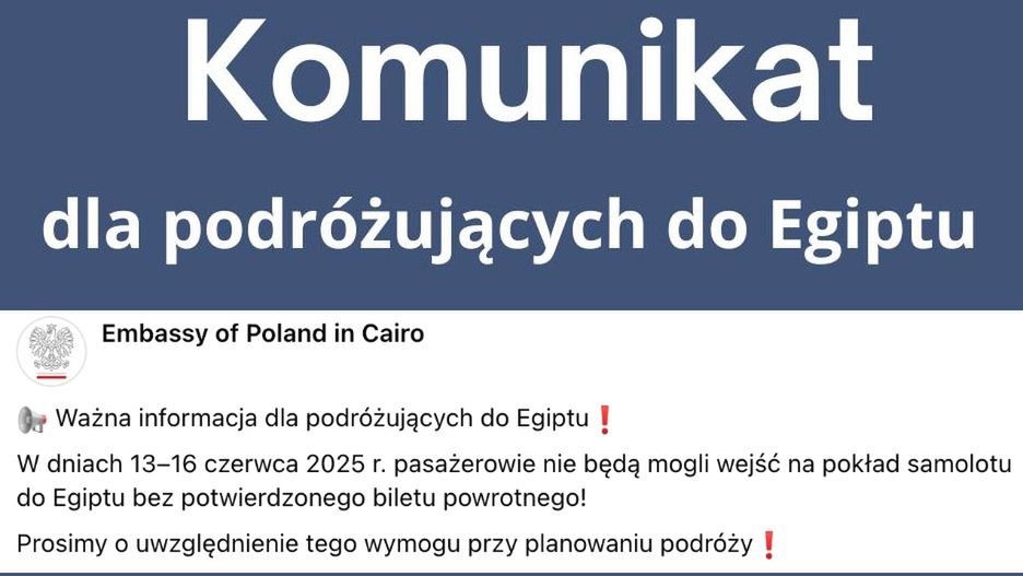 Komunikat ambasady