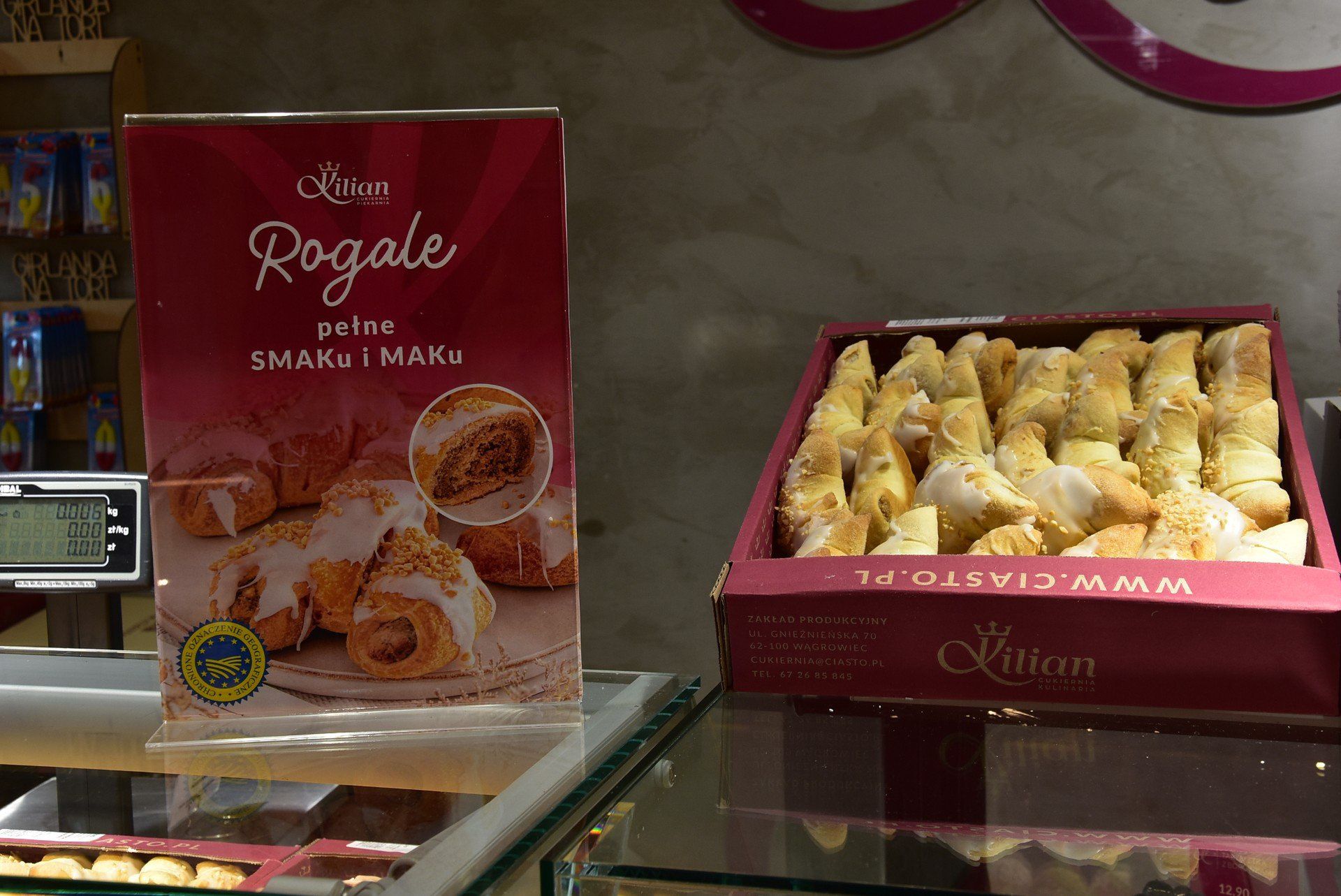 Rogale Świętomarcińskie wypieczone w wągrowieckiej cukierni